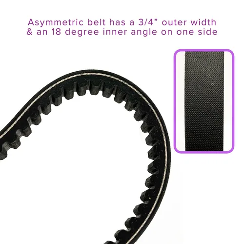 Vista 5 de AlveyTech Cinturón convertidor de par 203589 - Correas de repuesto para el Coleman KT196 Go-Kart, Mini Pit Bikes, Correas de transmisión de moto