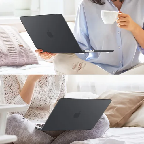 Vista 8 de Funda para MacBook Air de 15 pulgadas 2026-2023 Release M5 A3448 M4 A3241 M3 A3114 M2 A2941, carcasa rígida con protector de pantalla y cubierta