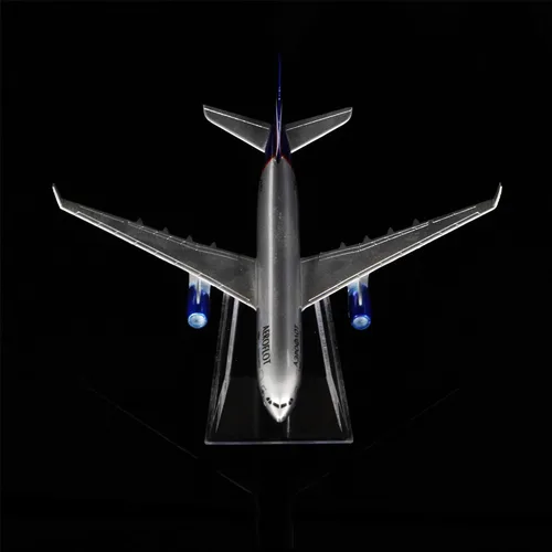 Vista 3 de 24-Hours Aeroflot-Russian Airlines Aeroflot-Russian Airlines Airbus A330 Modelos de aviones Die-cast 1:400