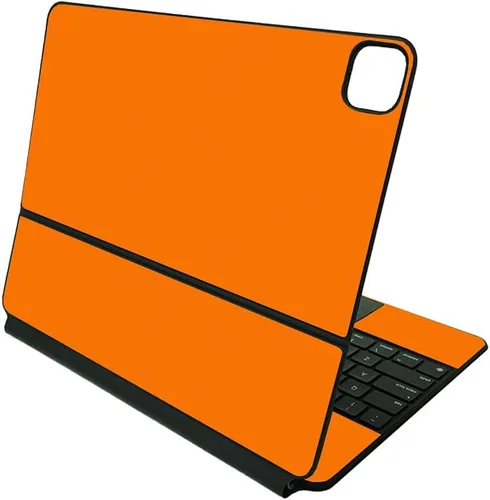 Vista 5 de MightySkins Skin compatible con Apple Magic Keyboard para iPad Pro de 12.9 pulgadas (3ª a 6.ª generación), color azul sólido, funda protectora