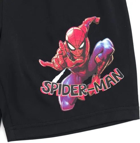 Vista 5 de Marvel Conjunto de camiseta y pantalones cortos de Spider-Man para niños pequeños y grandes