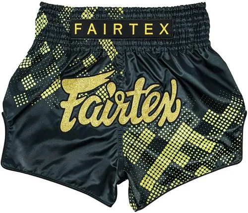 Vista 36 de Fairtex Pantalones cortos de boxeo Muay Thai de corte delgado "Kabuki