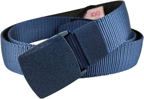 Vista 12 de AIBEARTY Cinturón de lona con hebilla ajustable, cintura larga para mujeres, hombres, adolescentes