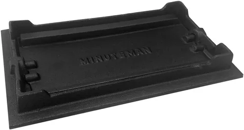 Vista 6 de Minuteman International Rejilla de descarga de ceniza de hierro fundido, negro