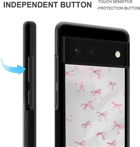Vista 231 de Compatible con Google Pixel 4A 5G Mobile Case Creative Acrylic Panel trasero Silicona Protección Grip especialmente diseñado para Google Pixel 4A 5G