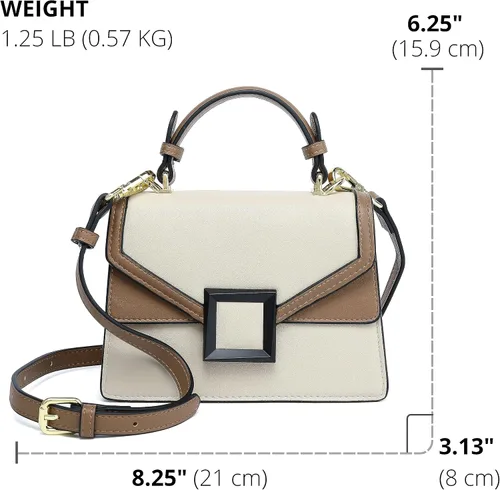 Vista 3 de Scarleton H2065 - Bolso de mano para mujer, monederos para mujer