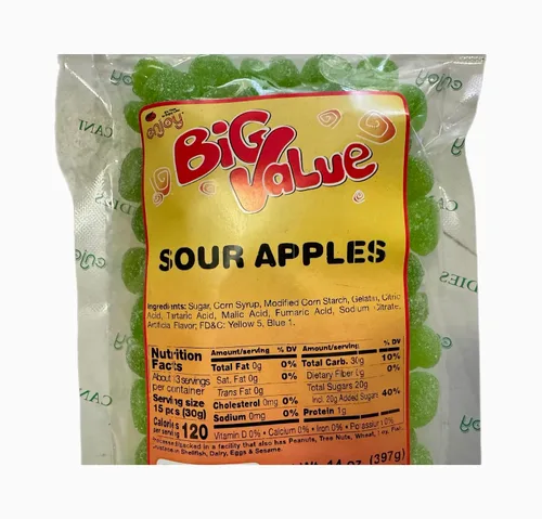 Vista 3 de Enjoy Hawaii Li Hing Mui Manzanas Agrias Caramelo
