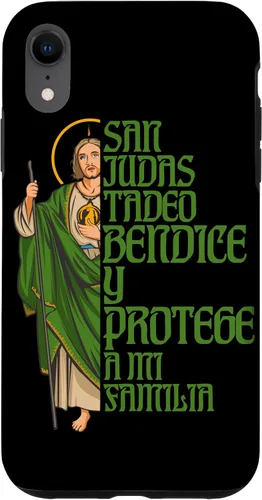 Vista 25 de Saint Jude Thaddeus. Bless and Protect My Family Case for iPhone 17
