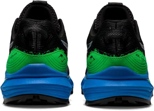 Vista 5 de ASICS Gel-Trabuco 10 - Tenis de correr para hombre, negro, anaranjado, (Shocking OrangeBlack)