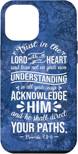 Vista 26 de Trust in Lord with All Your Heart Proverbio 3:5-6 - Carcasa cristiana para iPhone 17