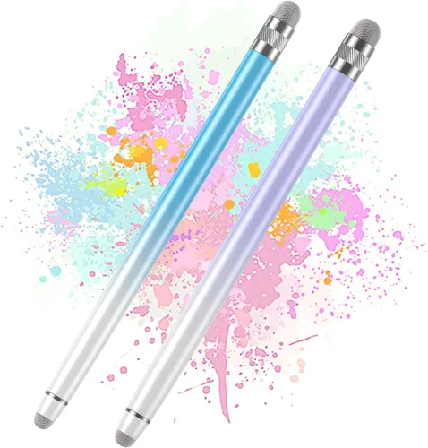Vista 15 de Bopomofo 2 piezas de lápices capacitivos para pantallas táctiles, Lápiz capacitivo para iPhone/iPad/Tablet Android/Microsoft Surface, Compatible