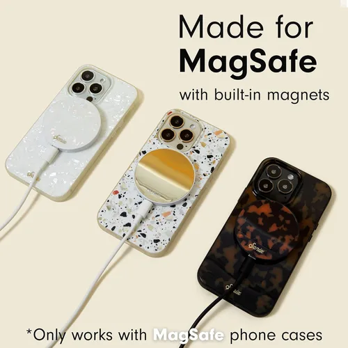 Vista 2 de Cargador Sonix para MagSafe iPhone 15, 14, 13, 12 Serie Cargador inalámbrico rápido x 1.98m de cable (USB-C) Marrón Tortuga