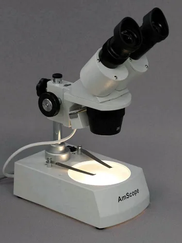 Vista 3 de AmScope GP-95 - Placa redonda de vidrio esmerilado para estéreo (3.740 in) Microscopio de zoom estéreo