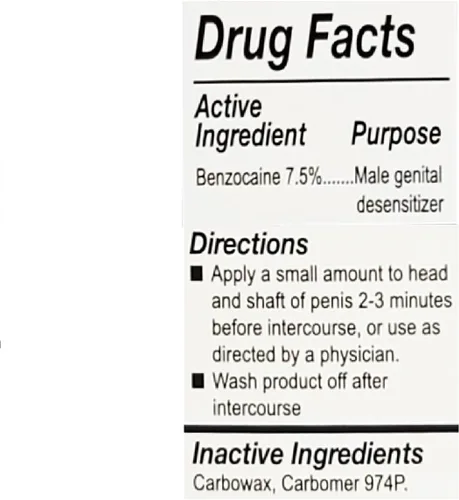 Vista 5 de Mandelay Desensibilizador Genital Masculino 1 oz