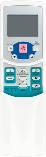 Vista 3 de Control remoto de repuesto R05/BGE apto para aire acondicionado Midea R05/BGCE RG05F2/BGEU1