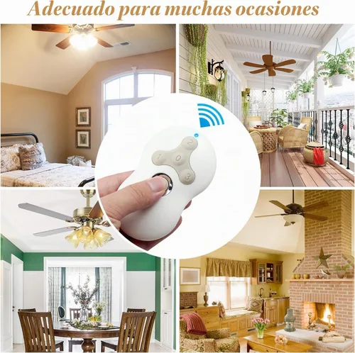 Vista 7 de Kit de control remoto universal para ventilador de techo, ventiladores