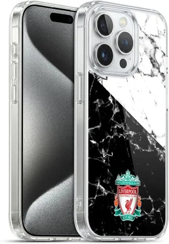 Vista 127 de Oficial LIVERPOOL Football Club 2017/18 Mármol Soft Gel Case para iPhone de Apple 7 Plus/8 PLUS Escudo negro.