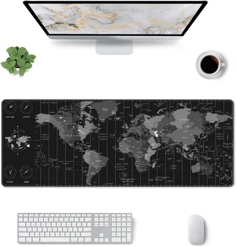 Vista 8 de Gráfico de Acciones para Invertir para Comerciante Diario con Patrones de Gráfico, Alfombrilla de Mouse para Computadora Extra Grande/Alfombrilla