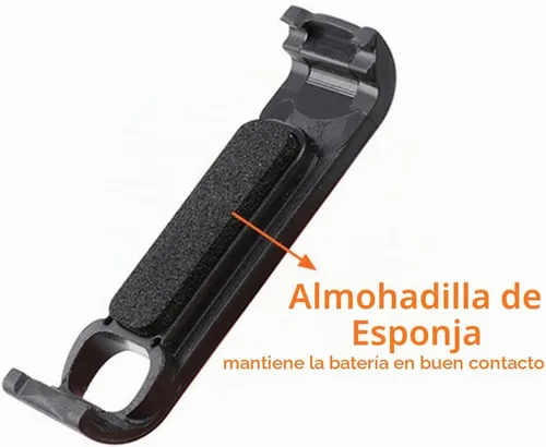 Vista 2 de Tapa de batería de repuesto para puerta lateral GoPro 8, cubierta de batería de paso con puerto de carga tipo C, pieza de reparación, accesorios