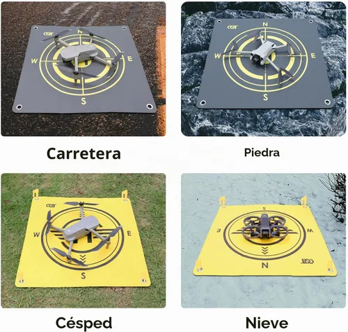 Vista 4 de CQT Almohadilla de aterrizaje para dron, universal, impermeable, portátil, plegable, portátil, plegable, para DJI Avata 360 Mavic 3 4 Pro/Mini 2