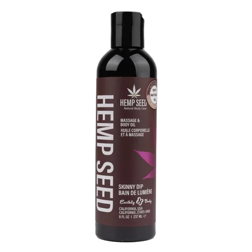 Vista 9 de Aceite corporal y de masaje de semillas de cáñamo, 8 onzas líquidas, aceite de masaje nutritivo e hidratante, aceite de semillas de cáñamo