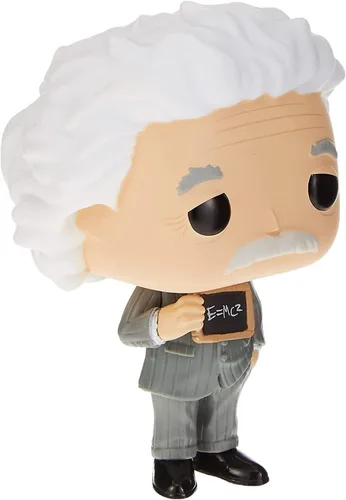 Vista 3 de POP Icons: World History - Figura de vinilo de Albert Einstein Funko (incluye funda protectora de caja compatible), multicolor, 3.75 pulgadas