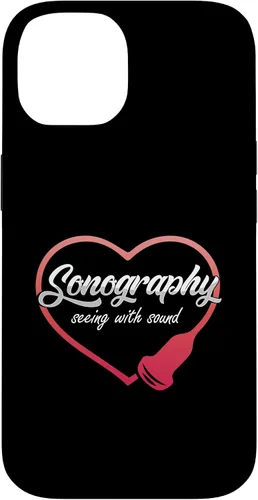 Vista 4 de Sonography Seeing with Sound Ultrasonido Ecografía Medicina Case para iPhone 17