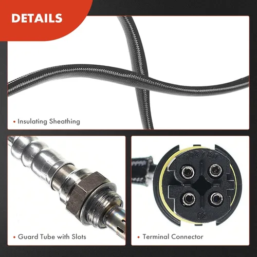 Vista 6 de A-Premium Sensor de oxígeno O2 compatible con Mercedes-Benz C280 1998-2000, C43 AMG 1998-2000, CLK320 1998-2000, CLK430 1999-2000, Upstream Right