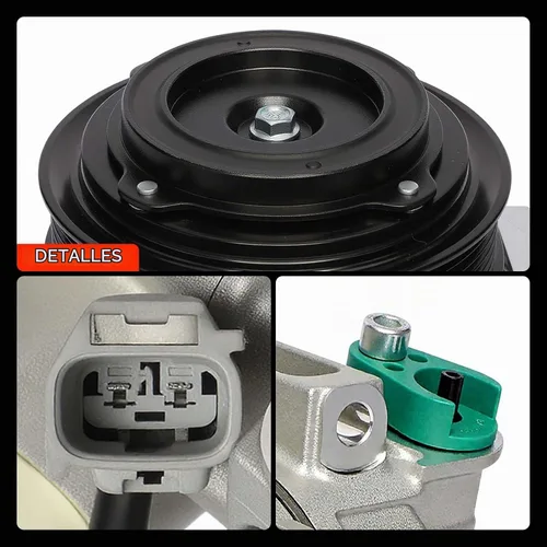 Vista 9 de A-Premium Compresor de Aire Acondicionado AC con Embrague Compatible con Ram 1500 3.6L 2014-2018, 1500 Classic 3.6L 2019-2022