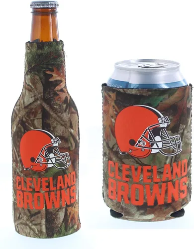 Vista 41 de Soporte aislante para latas y botellas de fútbol americano enfriador de bebidas Huggie (Nueva Orleans (Saints) - Negro) Nueva Orleans (Santos)