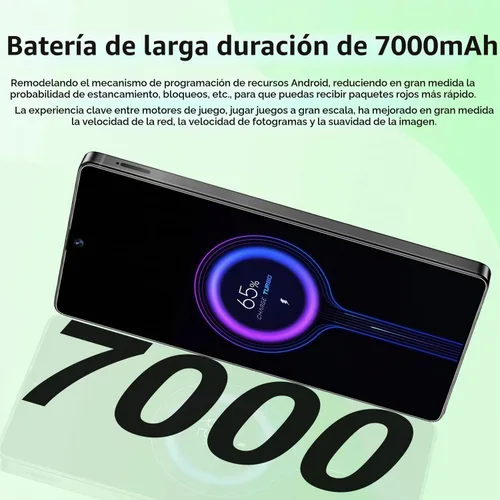 Vista 6 de Huness - Teléfono celular I25 Ultra desbloqueado, bolígrafo integrado, teléfono desbloqueado de 16+1 TB, batería Android 14 de 7000 mAh, pantalla HD