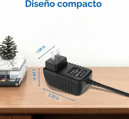 Vista 4 de Adaptador de CA Dmoizka 12V 2A para CS Modelo: CS-1202000 Cargador de pared para el hogar
