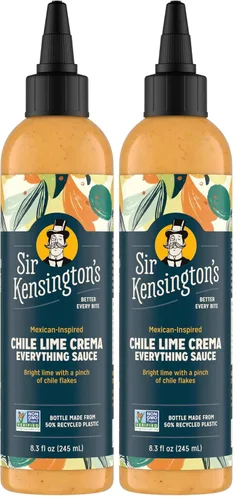 Vista 16 de Sir Kensington, Salsa de crema de chile y lima Everything, 8.3 onzas líquidas