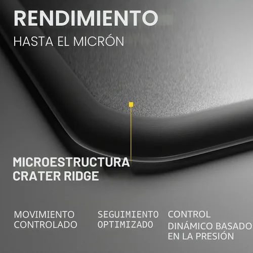 Vista 3 de Wallhack CR-005 - Alfombrilla de mouse de vidrio de 20 x 17.3 pulgadas, superficie de control de alfombrilla de mouse para juegos Esport, vidrio