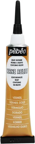 Vista 8 de Pebeo Vitrail, Pintura Dimensional para Contorno en Relieve, Tubo de 20 ml con Boquilla - Negro, 0.68 Oz Líquidas (Paquete de 1)