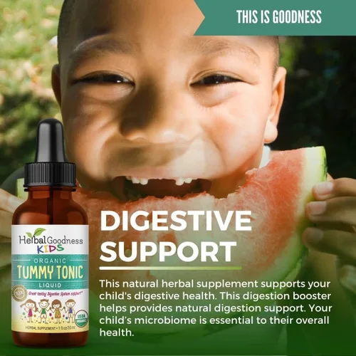 Vista 3 de Herbal Goodness Extracto líquido tónico de abdomen para niños, 100%