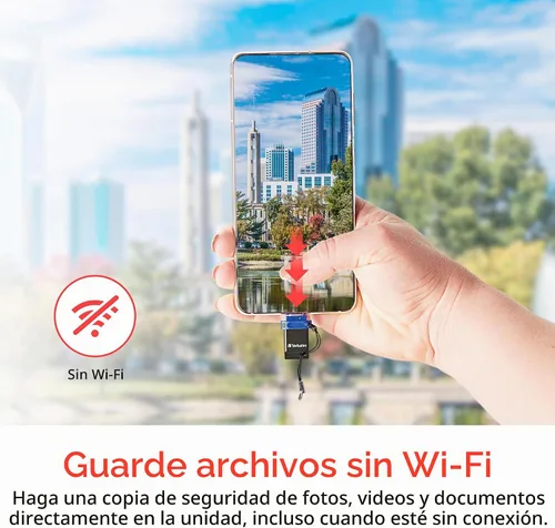 Vista 4 de Verbatim Unidad flash USB 3.2 Gen 1 Dual OTG Store 'n' Go de 32 GB para dispositivos USB-C, unidad de pulgar tipo C 2 en 1 2-in-1 OTG Type-C Thumb