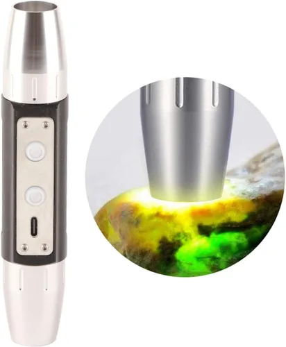Vista 5 de Linterna de cristal, linterna de joyería, linterna de jade, probador de piedras preciosas, linterna brillante de 6 luces para evaluación de joyas