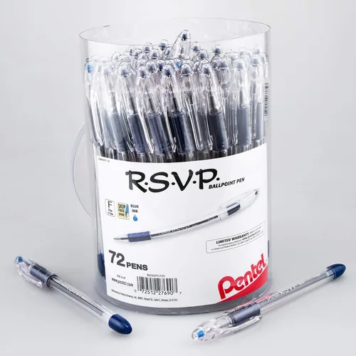 Vista 9 de Pentel - Bolígrafo RSVP, Negro