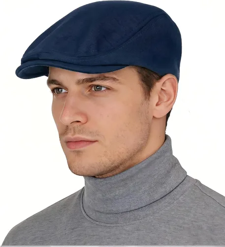 Vista 11 de Pistha Mens Newsboy Flat Caps Beret Hat Driving Beret Dress Hats