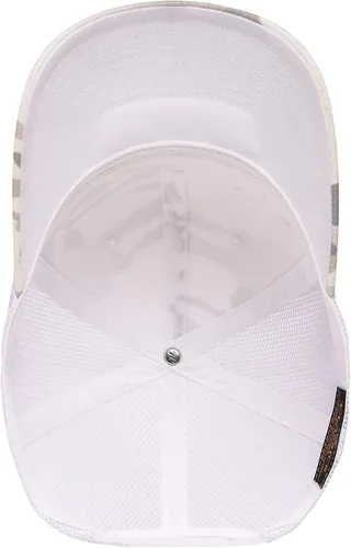 Vista 5 de Yupoong Gorra de camionero retro Multicam de Yp Classics Alpine/Blanco