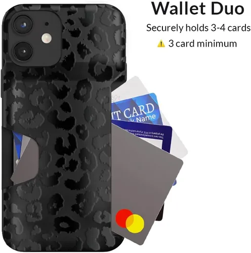 Vista 3 de VELVET CAVIAR Funda tipo cartera compatible con iPhone 11 y iPhone XR con tarjetero de crédito para mujer, funda protectora delgada para teléfono