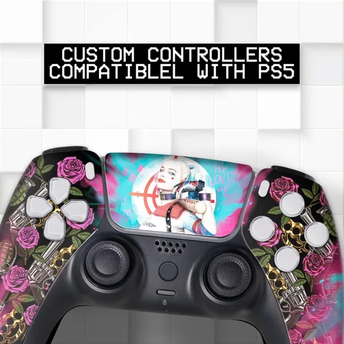 Vista 200 de Battman Custom PS-5 Controller Wireless compatible with Play-Station 5 Console by BCB Controllers Proudly Customized in USA with Permanent