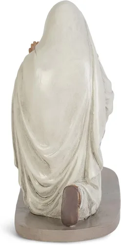 Vista 3 de Dicksons Praying Doctor with Jesus - Figura decorativa de mesa de resina de 5 x 6 pulgadas