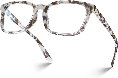 Vista 21 de VISOONE - Lentes cuadrados con bloqueo de luz azul y antireflejante para computadora, videojuegos; para mujeres y hombres MONTANA