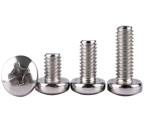 Vista 2 de Tornillo Phillips de cabeza plana de 1/4-20 x 1-1/2 pulgadas, 20 unidades, acero inoxidable 304 18-8, rosca completa