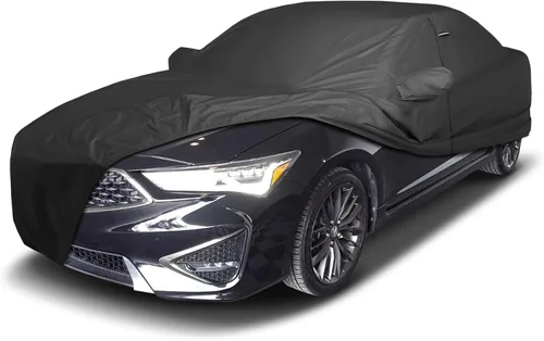 Vista 26 de iCarCover Funda de automóvil personalizada para Acura CL (1997-2003), impermeable, para todo tipo de clima, lluvia, nieve, protección solar UV Rayas