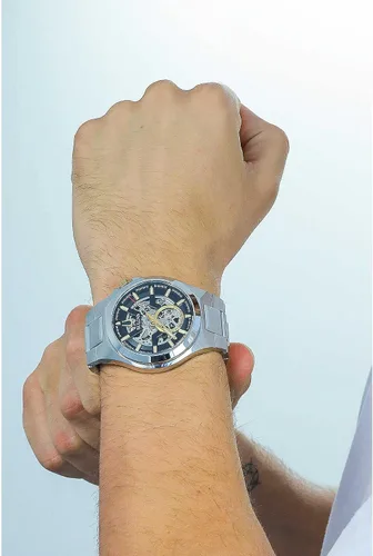 Vista 2 de Bulova Reloj Automático Maquina 98A224 Hombre Caja y Pulsera de Acero