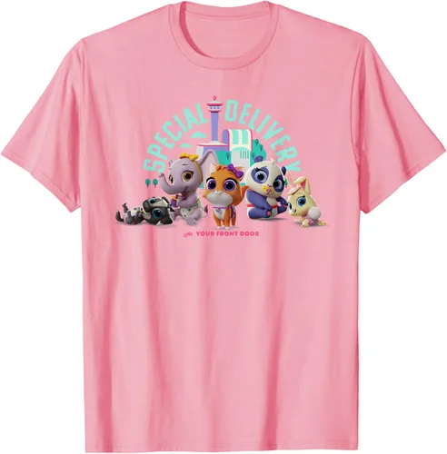 Vista 74 de Disney Camiseta de entrega especial Junior T.O.T.S, Negro, S