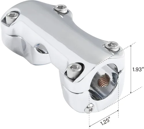 Vista 7 de TCT-MOTORPARTS Abrazadera superior elevadora de manillar de 1 1/4 pulgadas para Harley Road King FLHRXS 2017-2022 2021 Para barra de 1.25 pulgadas